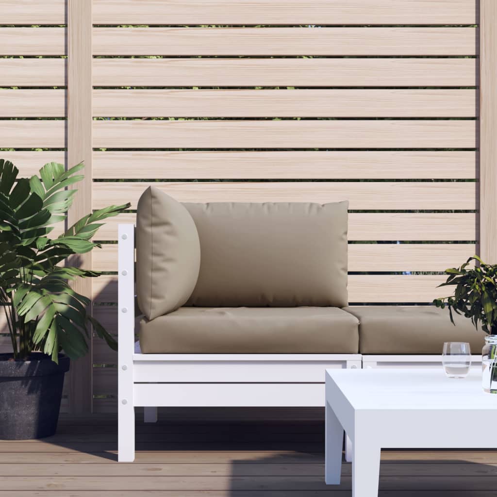Palletkussens 3 st oxford stof taupe is nu te koop bij PeponiXL, paradijselijk wonen!