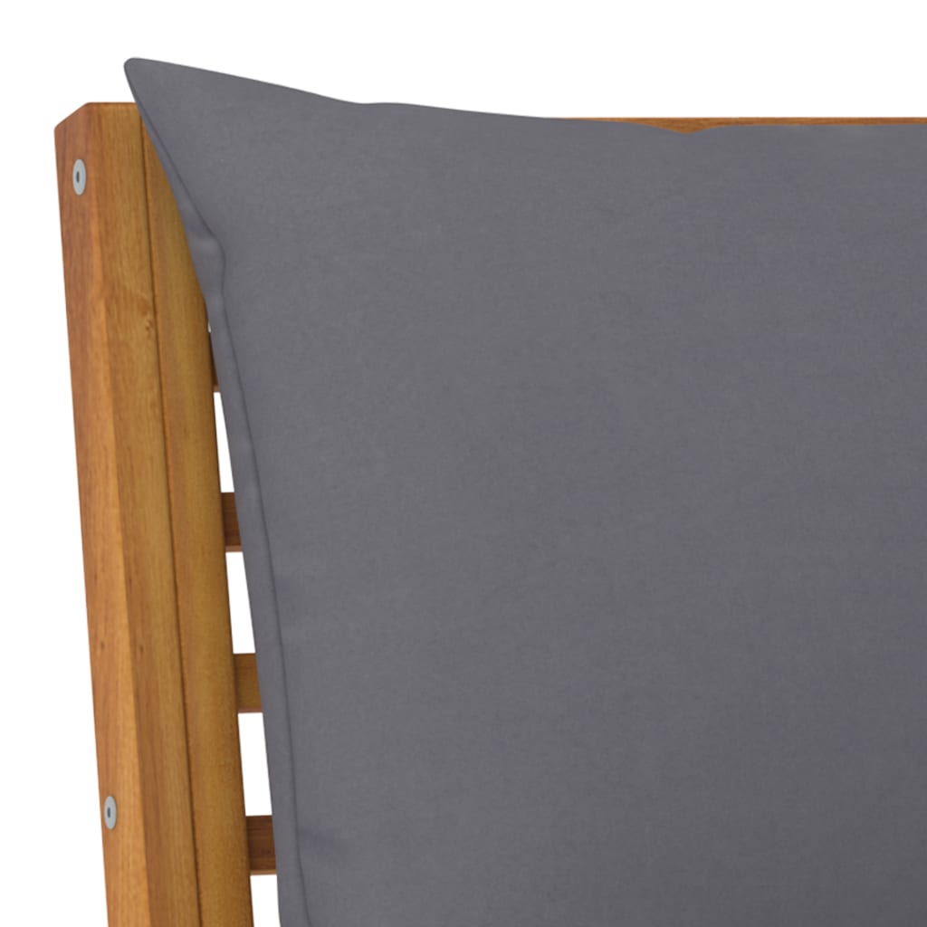 4-delige Loungeset met kussens massief acaciahout is nu te koop bij PeponiXL, paradijselijk wonen!