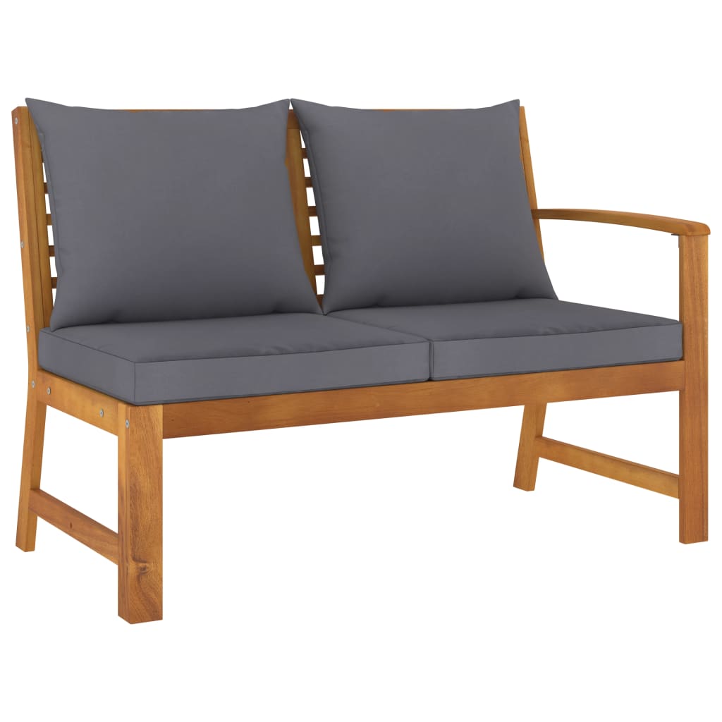 5-delige Loungeset met kussens massief acaciahout is nu te koop bij PeponiXL, paradijselijk wonen!