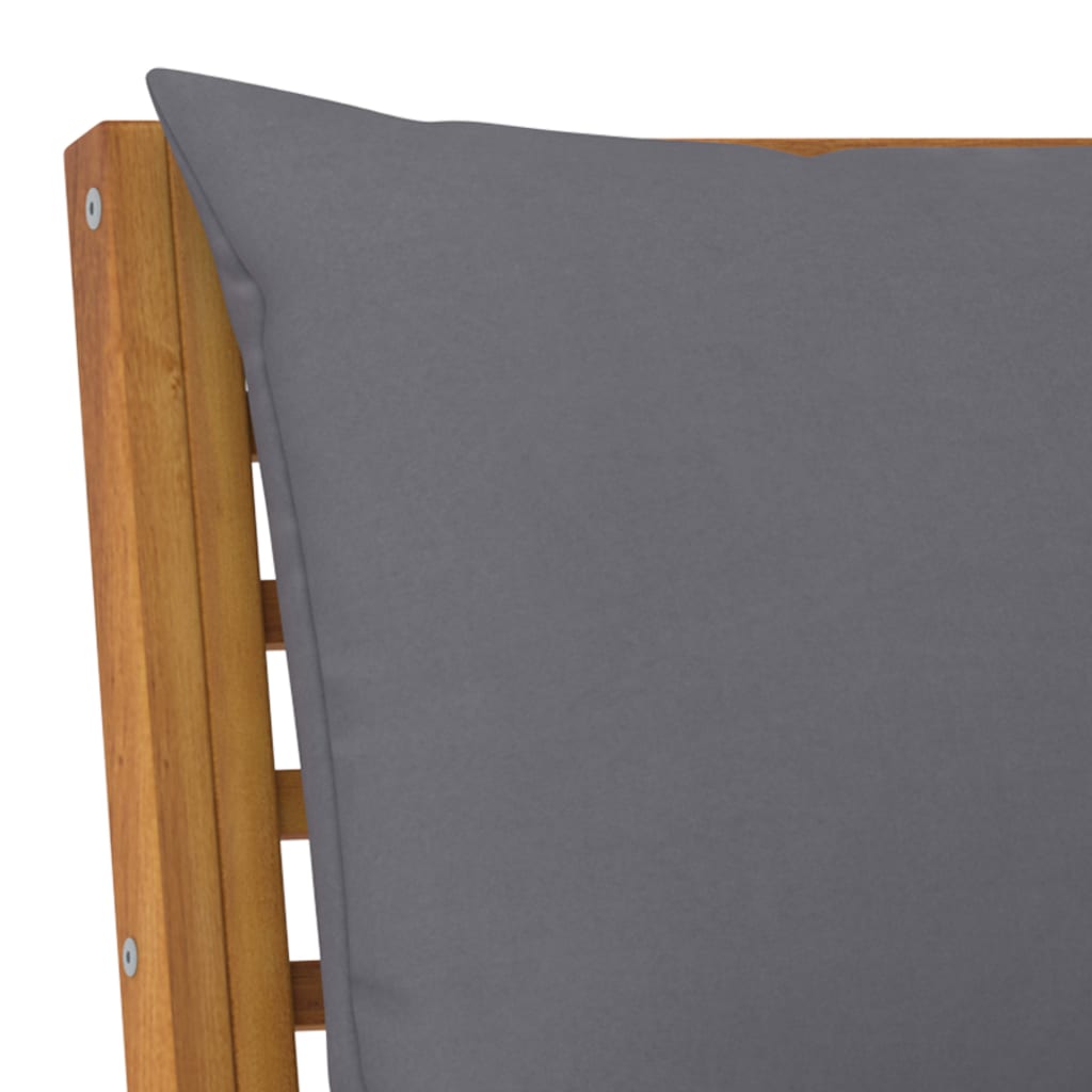 5-delige Loungeset met kussens massief acaciahout is nu te koop bij PeponiXL, paradijselijk wonen!