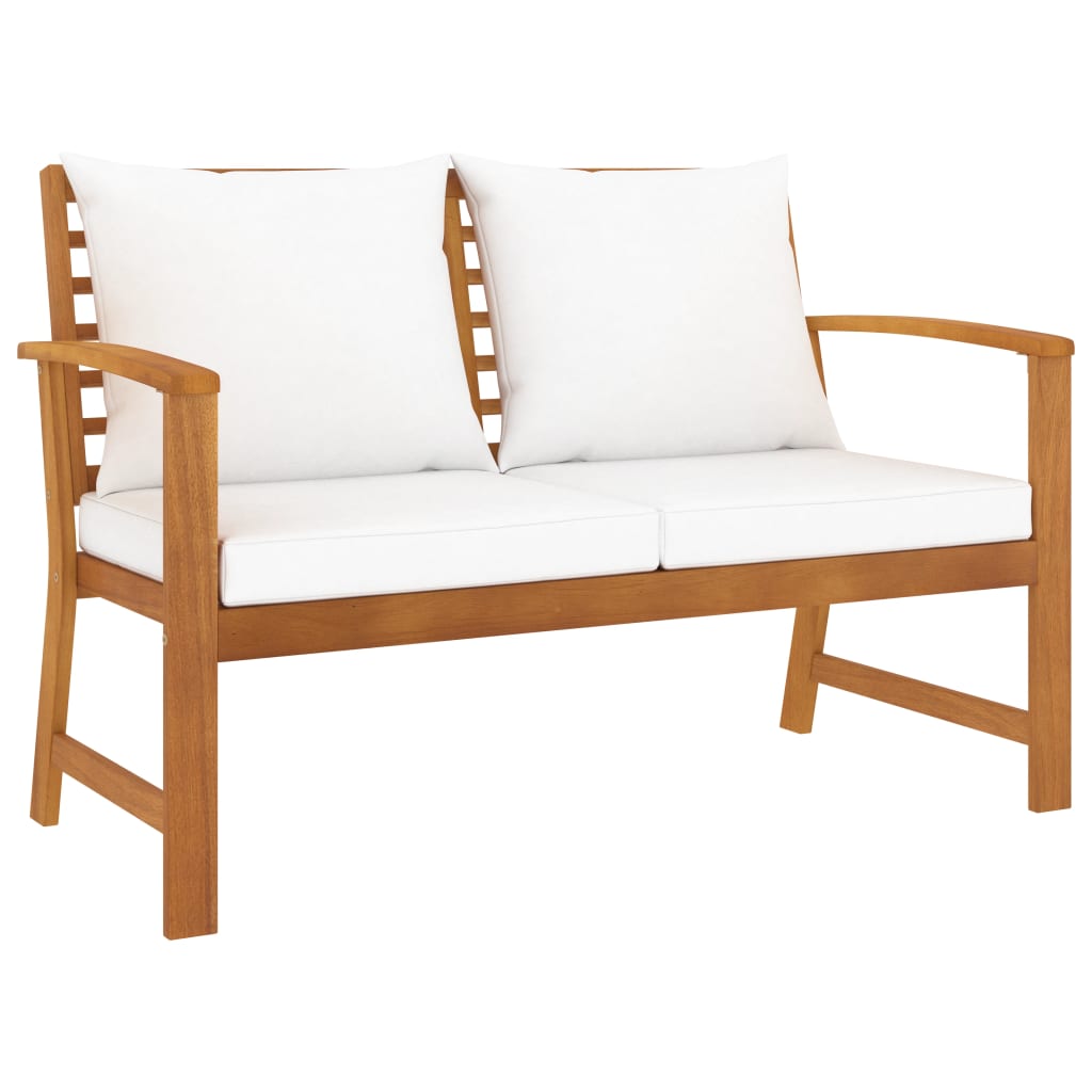 5-delige Loungeset met kussens massief acaciahout is nu te koop bij PeponiXL, paradijselijk wonen!