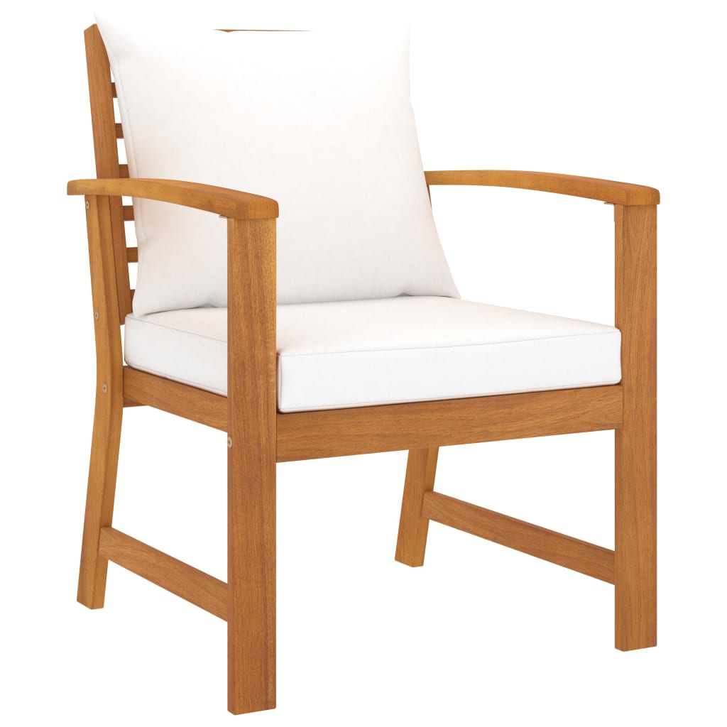 5-delige Loungeset met kussens massief acaciahout is nu te koop bij PeponiXL, paradijselijk wonen!
