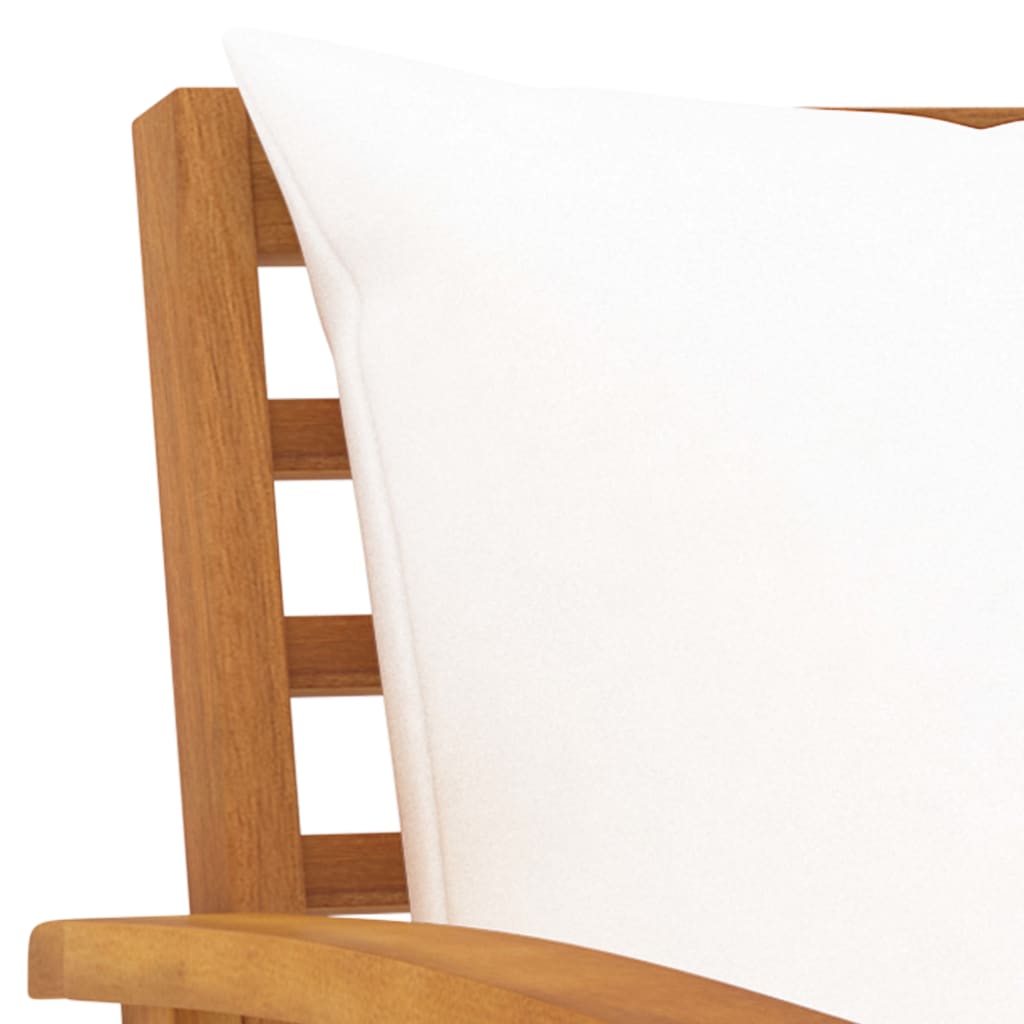 5-delige Loungeset met kussens massief acaciahout is nu te koop bij PeponiXL, paradijselijk wonen!