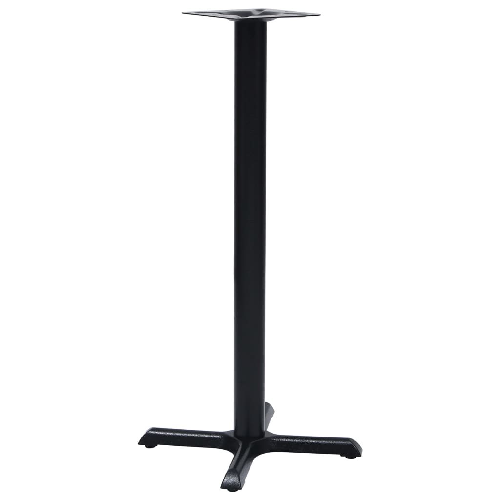 Bistrotafelpoot 56x56x107 cm gietijzer zwart is nu te koop bij PeponiXL, paradijselijk wonen!