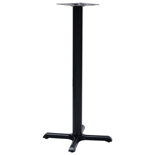 Bistrotafelpoot 56x56x107 cm gietijzer zwart is nu te koop bij PeponiXL, paradijselijk wonen!