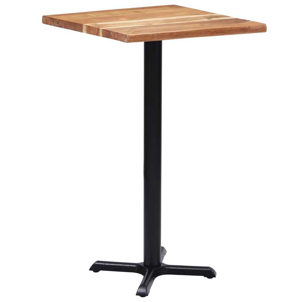 Bistrotafelpoot 56x56x107 cm gietijzer zwart is nu te koop bij PeponiXL, paradijselijk wonen!