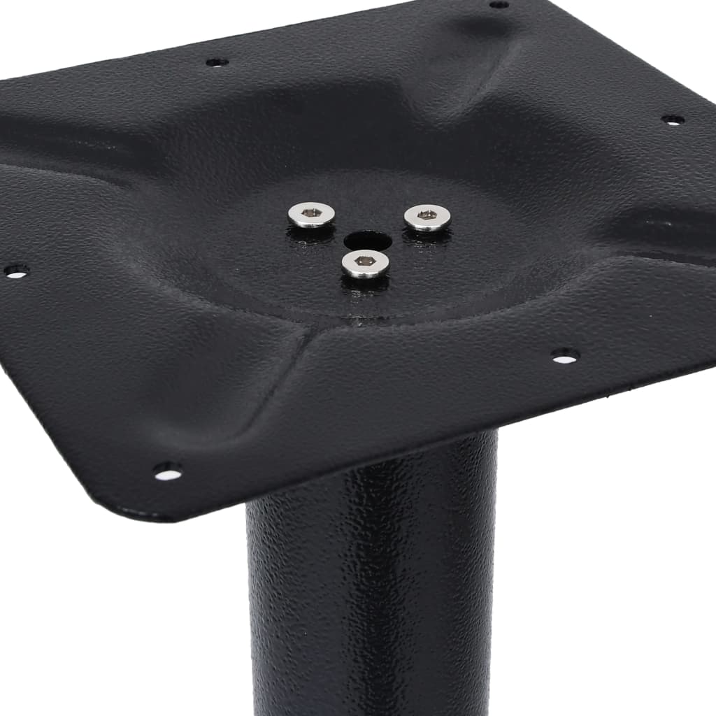 Bistrotafelpoot 56x56x107 cm gietijzer zwart is nu te koop bij PeponiXL, paradijselijk wonen!