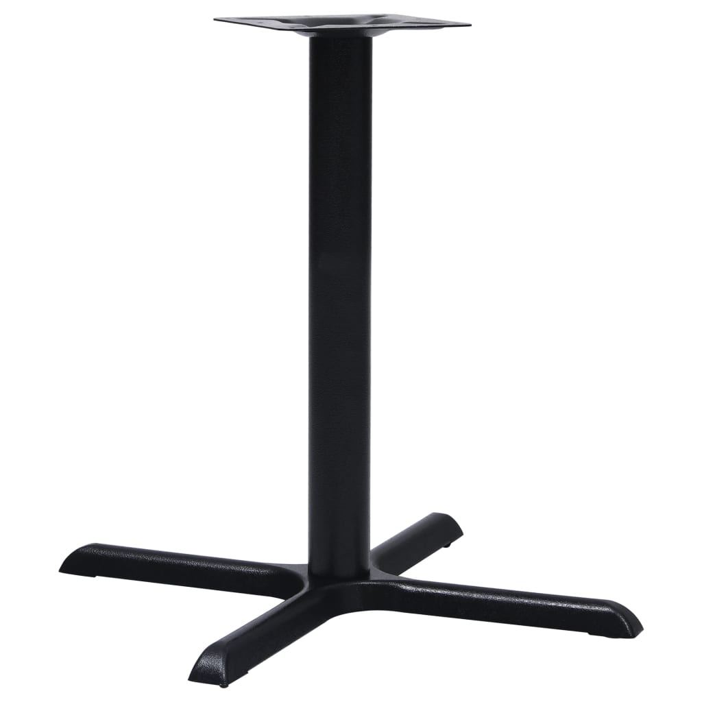 Bistrotafelpoot 76x76x72 cm gietijzer zwart is nu te koop bij PeponiXL, paradijselijk wonen!