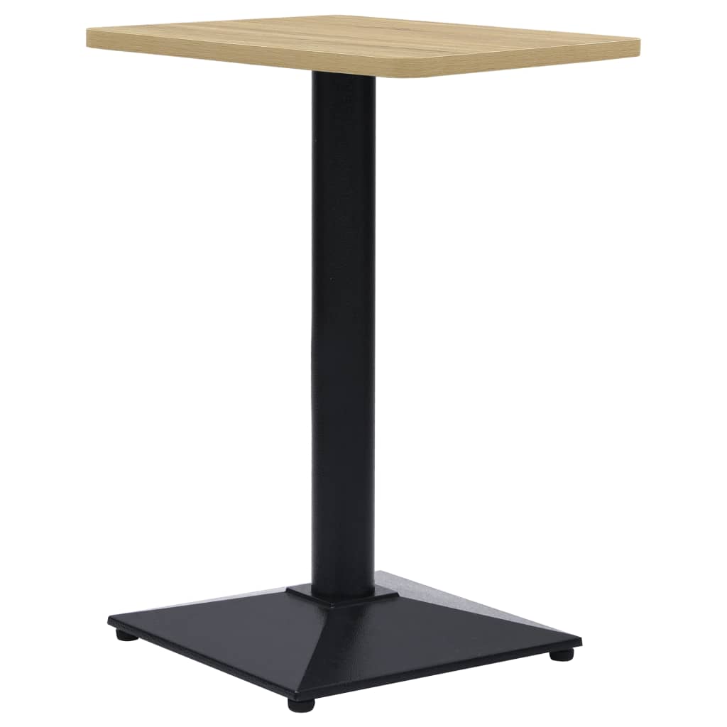 Bistrotafelpoot 41x41x72 cm gietijzer zwart is nu te koop bij PeponiXL, paradijselijk wonen!