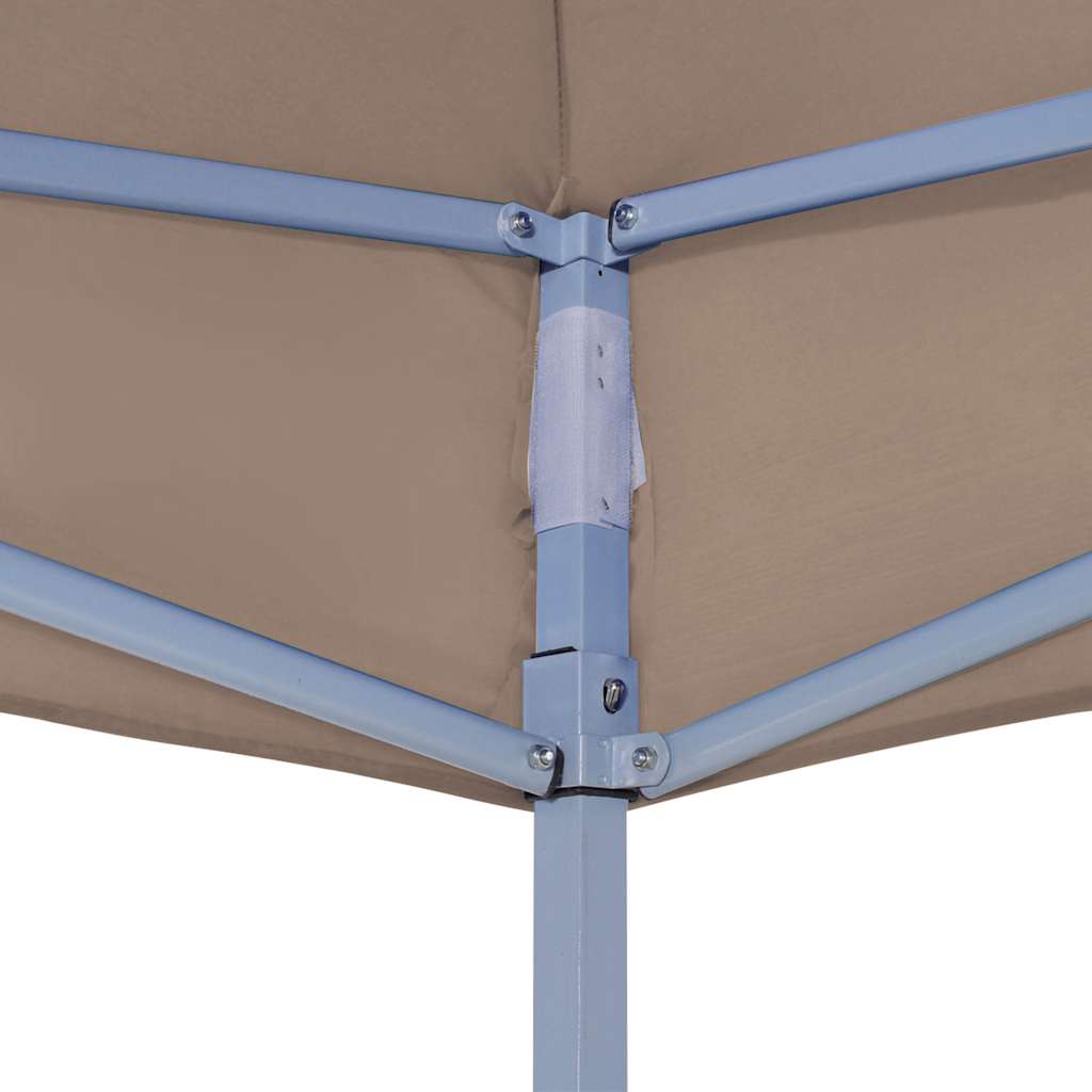 Partytentdak 270 g/m² 2x2 m taupe