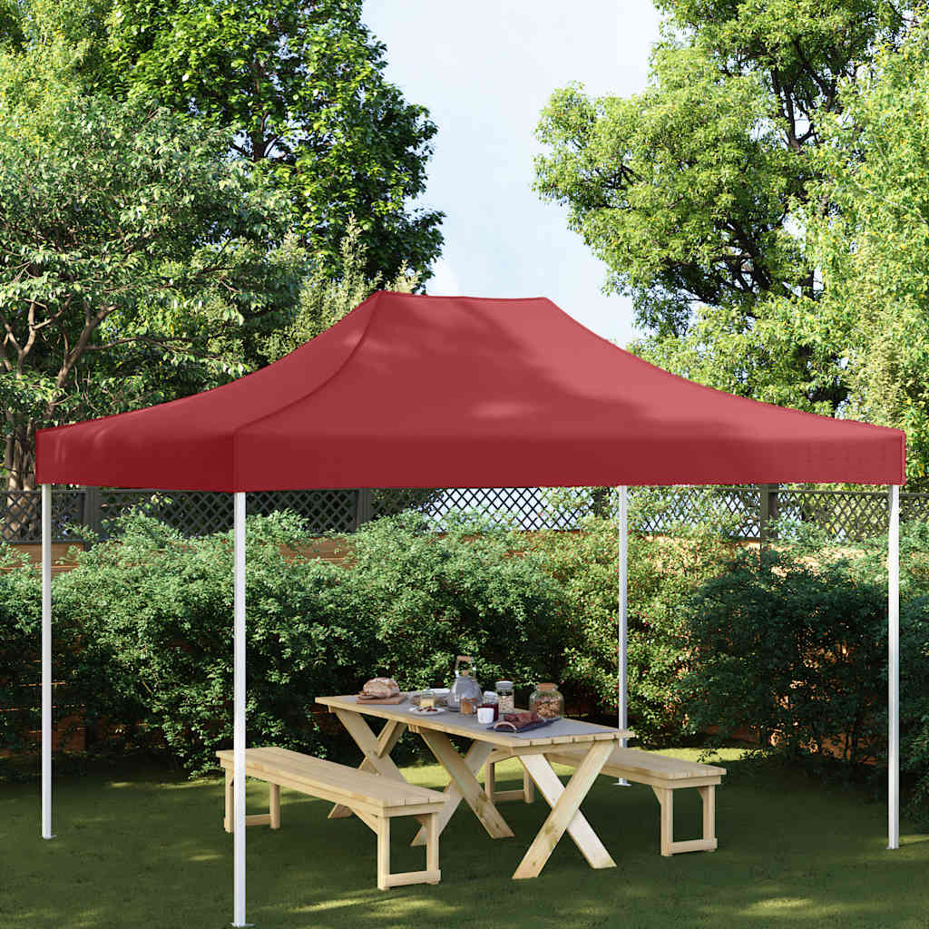 Partytentdak 270 g/m² 4x3 m bordeauxrood is nu te koop bij PeponiXL, paradijselijk wonen!