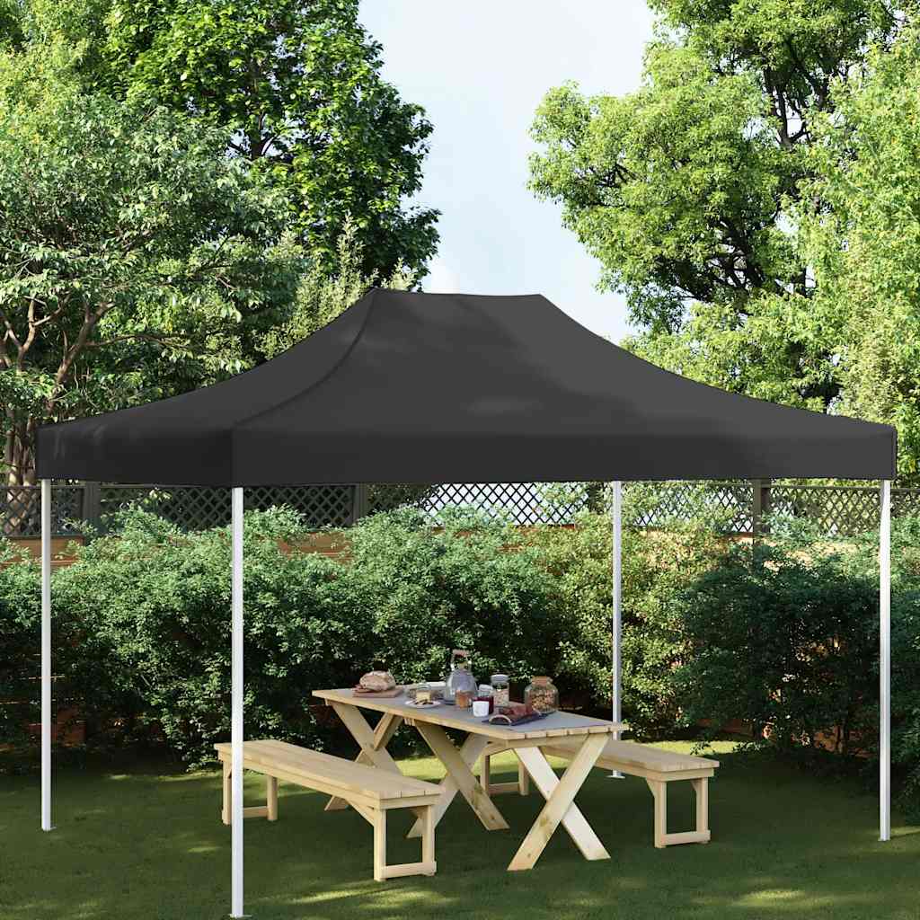 Partytentdak 270 g/m² 4,5x3 m zwart is nu te koop bij PeponiXL, paradijselijk wonen!