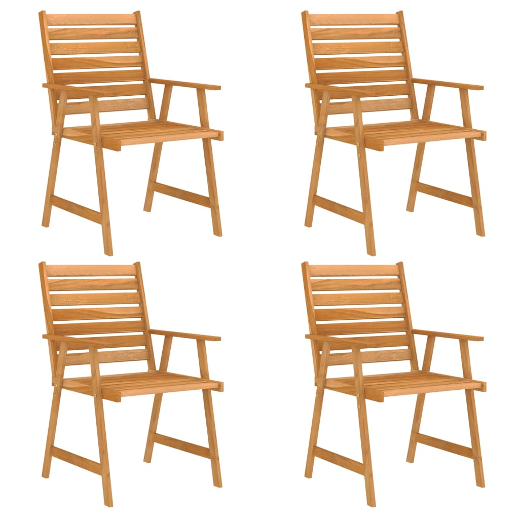 5-delige Tuinset massief acaciahout is nu te koop bij PeponiXL, paradijselijk wonen!