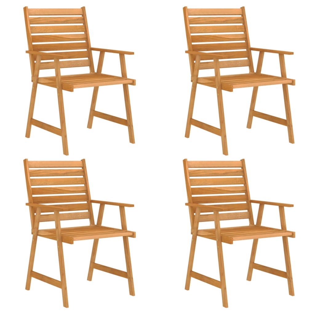 5-delige Tuinset massief acaciahout is nu te koop bij PeponiXL, paradijselijk wonen!