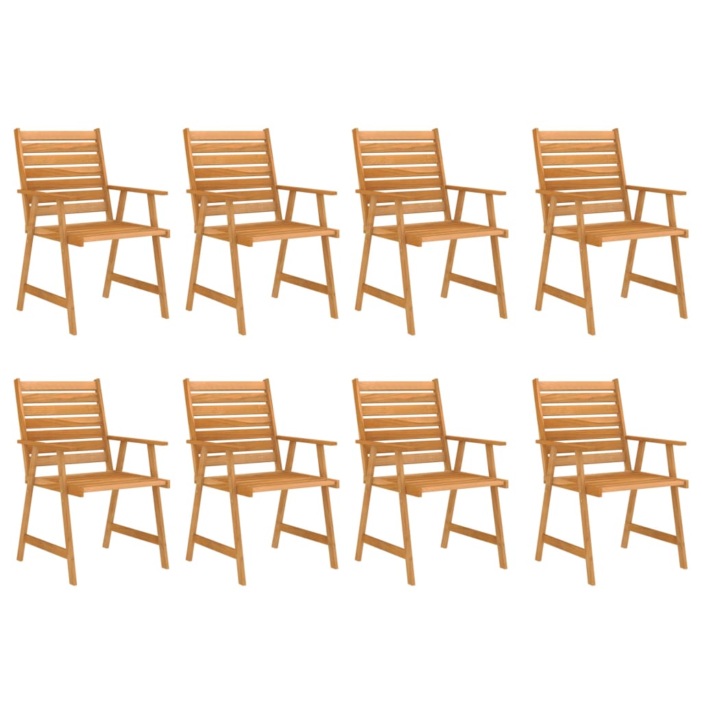 9-delige Tuinset massief acaciahout is nu te koop bij PeponiXL, paradijselijk wonen!