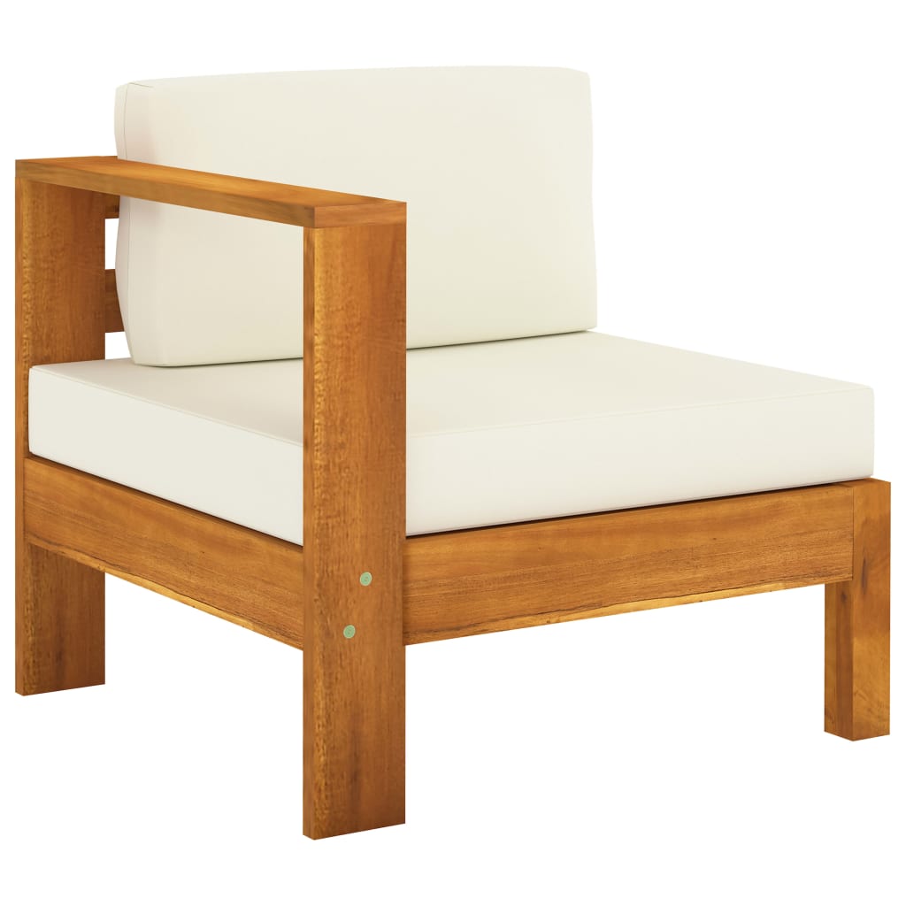 9-delige tuinloungeset met kussens 100x60 cm acaciahout is nu te koop bij PeponiXL, paradijselijk wonen!