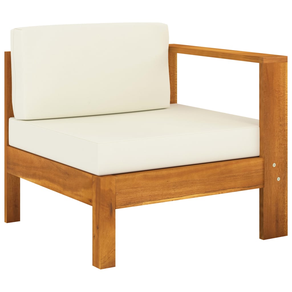 10-delige tuinloungeset met kussens 100x60 cm acaciahout is nu te koop bij PeponiXL, paradijselijk wonen!