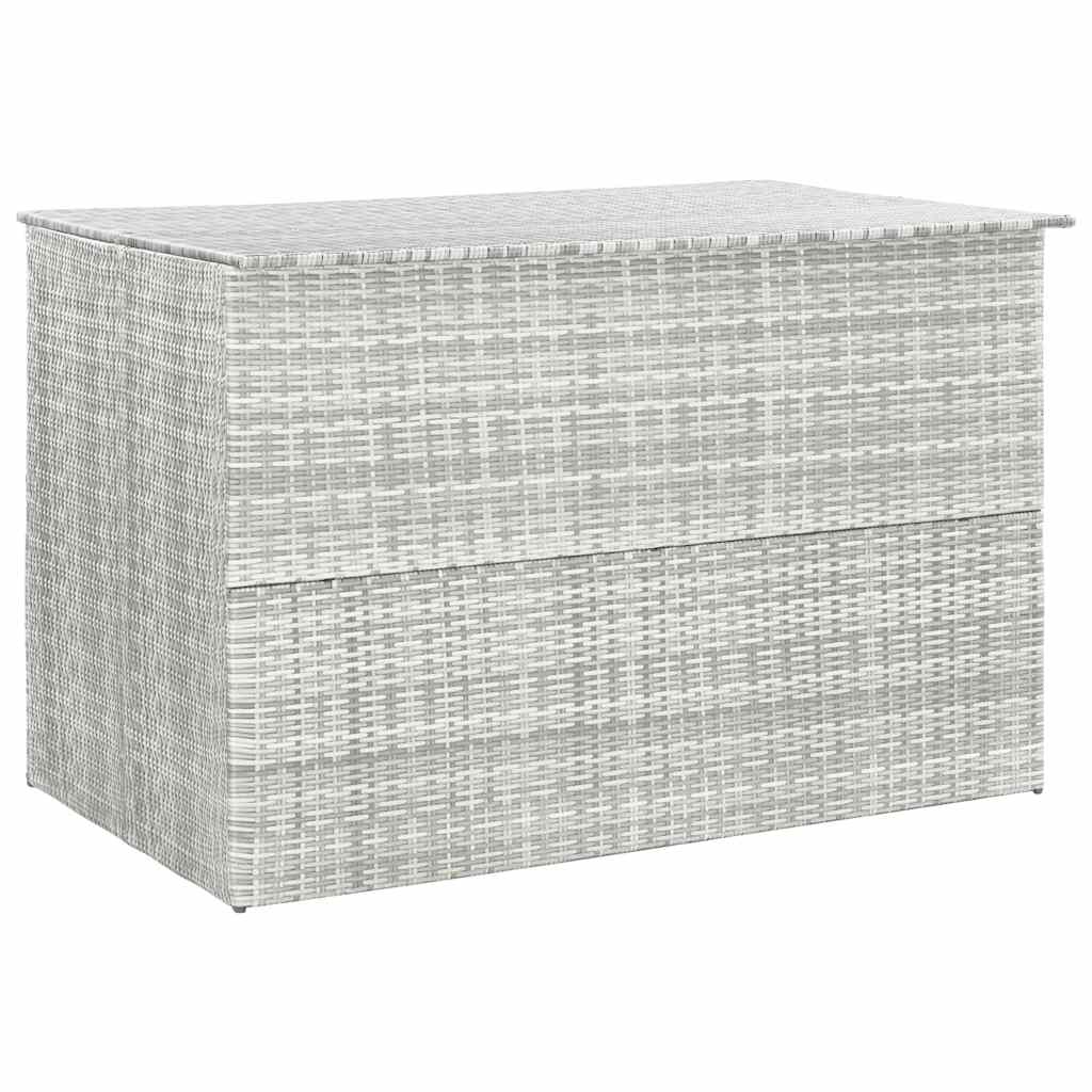 Tuinbox 150x100x100 cm poly rattan lichtgrijs is nu te koop bij PeponiXL, paradijselijk wonen!