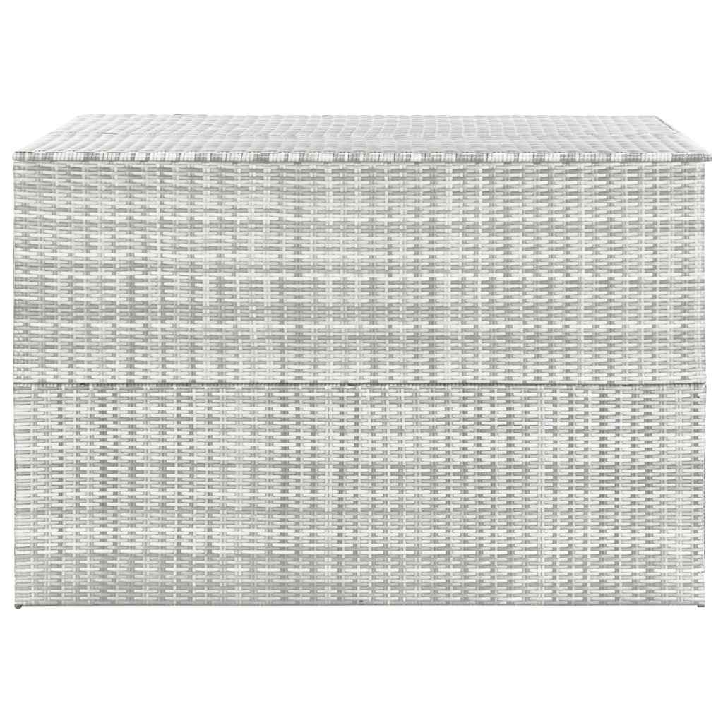Tuinbox 150x100x100 cm poly rattan lichtgrijs is nu te koop bij PeponiXL, paradijselijk wonen!