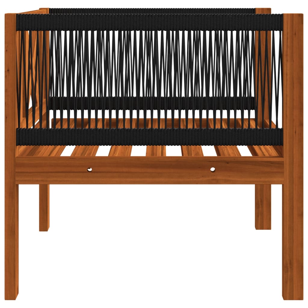 Tuinstoel met kussen massief acaciahout is nu te koop bij PeponiXL, paradijselijk wonen!