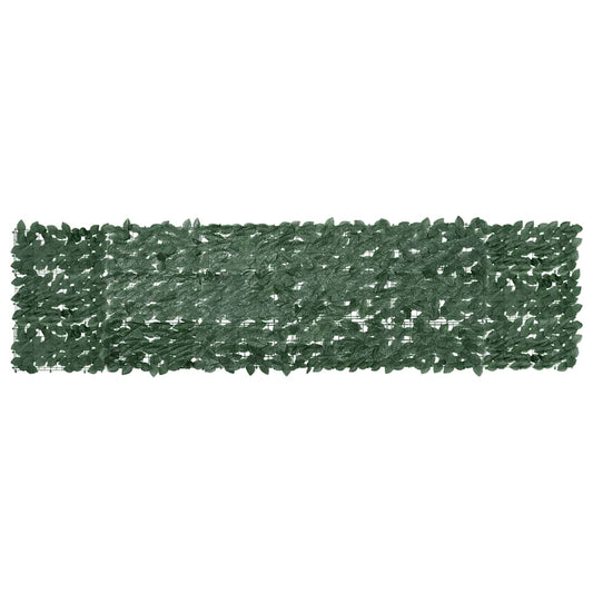 Balkonscherm met donkergroene bladeren 300x75 cm is nu te koop bij PeponiXL, paradijselijk wonen!