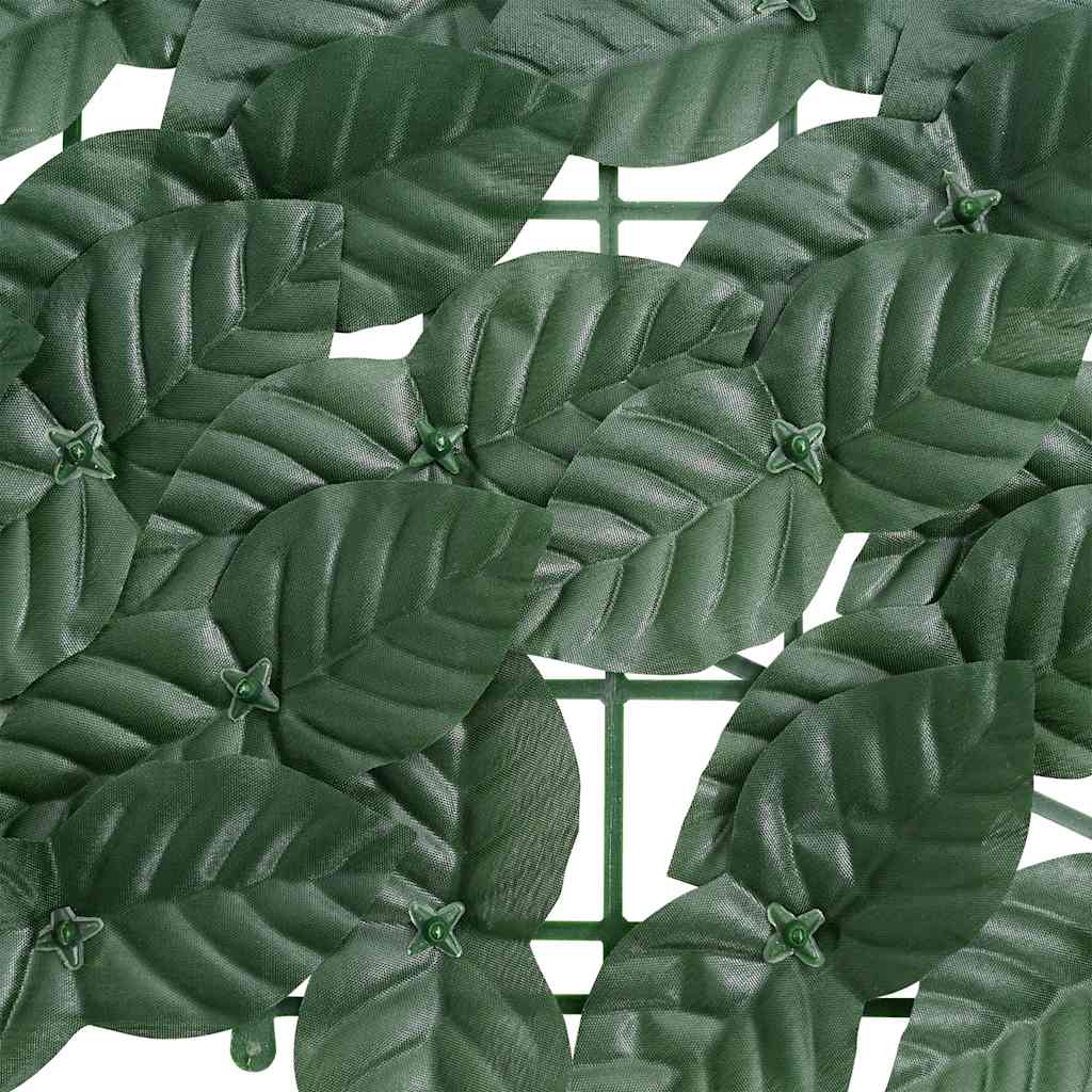 Balkonscherm met donkergroene bladeren 300x75 cm is nu te koop bij PeponiXL, paradijselijk wonen!