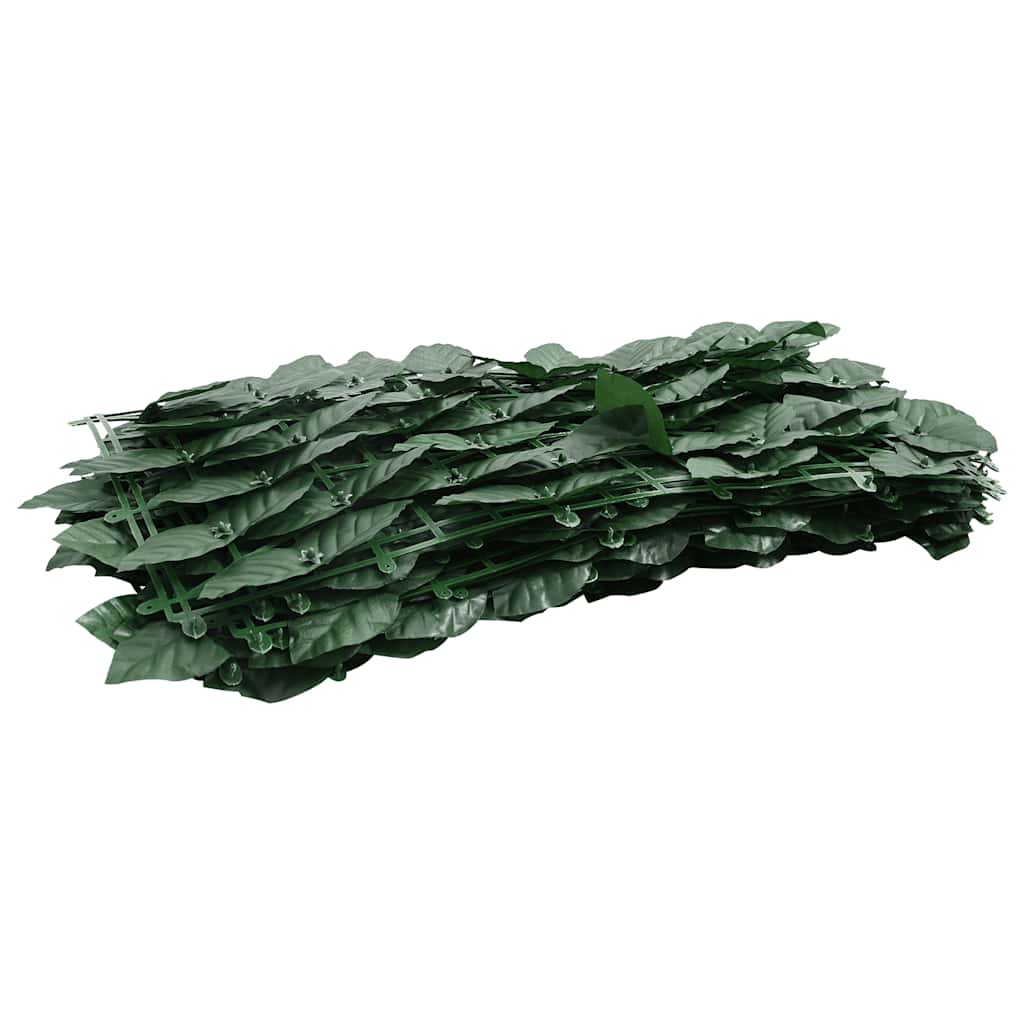 Balkonscherm met donkergroene bladeren 400x75 cm is nu te koop bij PeponiXL, paradijselijk wonen!