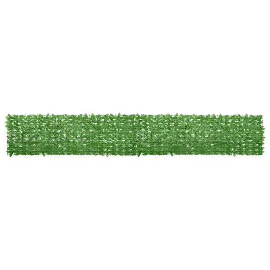 Balkonscherm met groene bladeren 500x75 cm is nu te koop bij PeponiXL, paradijselijk wonen!