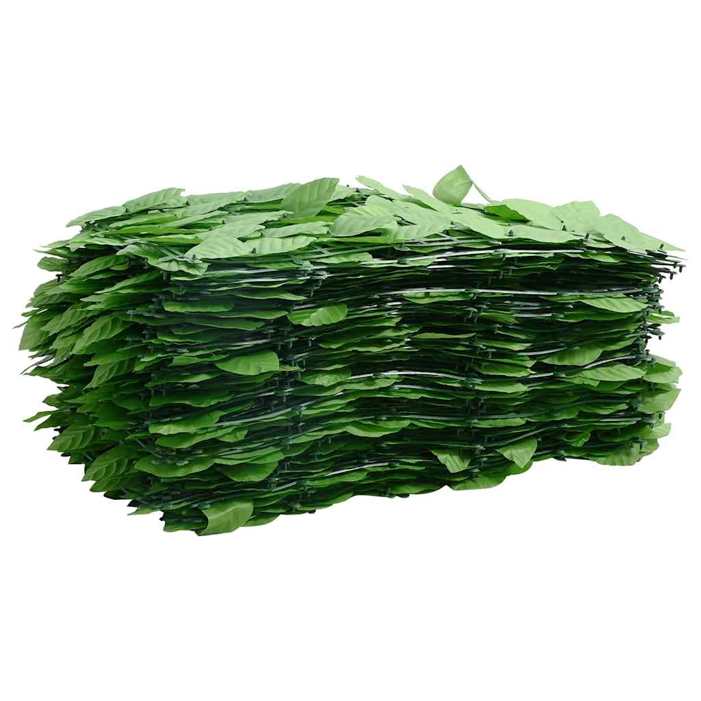 Balkonscherm met groene bladeren 300x100 cm is nu te koop bij PeponiXL, paradijselijk wonen!