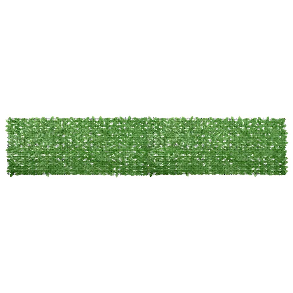 Balkonscherm met groene bladeren 500x100 cm is nu te koop bij PeponiXL, paradijselijk wonen!