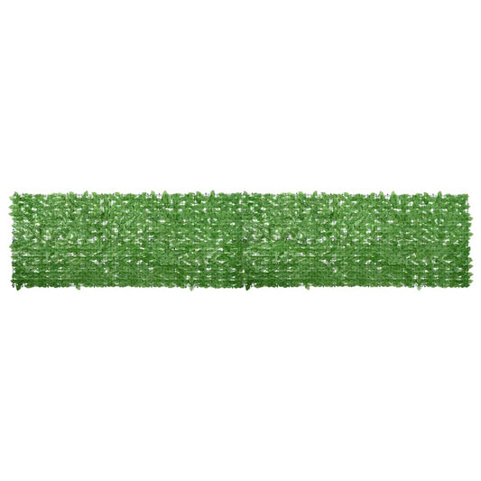 Balkonscherm met groene bladeren 500x100 cm is nu te koop bij PeponiXL, paradijselijk wonen!