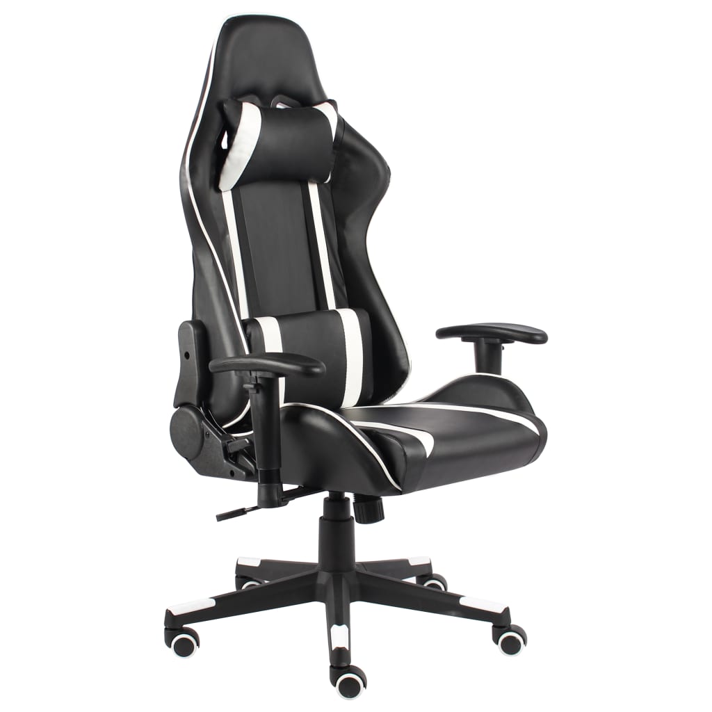 Gamestoel draaibaar PVC wit is nu te koop bij PeponiXL, paradijselijk wonen!