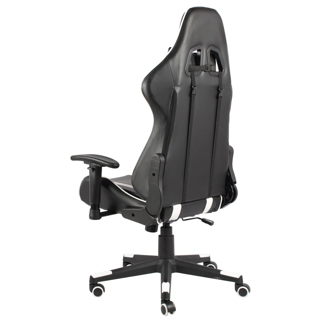 Gamestoel draaibaar PVC wit is nu te koop bij PeponiXL, paradijselijk wonen!