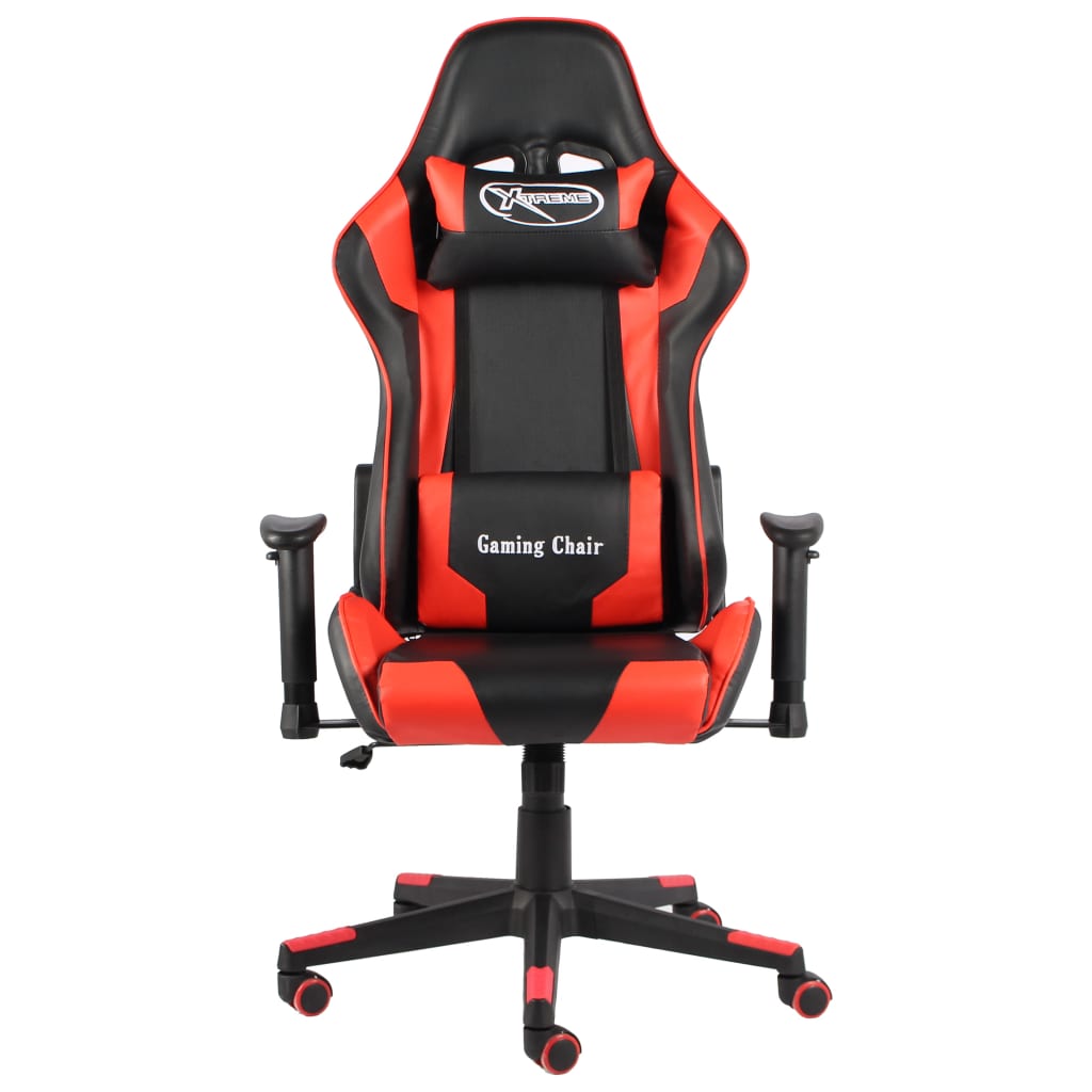 Gamestoel draaibaar PVC rood is nu te koop bij PeponiXL, paradijselijk wonen!