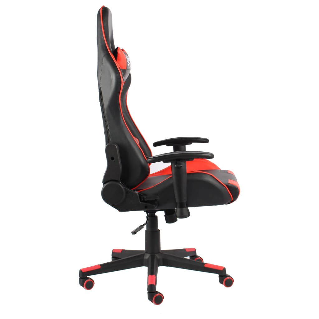 Gamestoel draaibaar PVC rood is nu te koop bij PeponiXL, paradijselijk wonen!