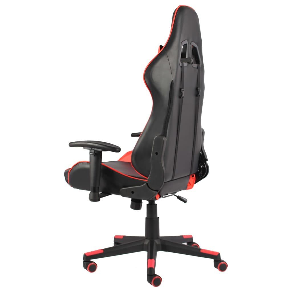 Gamestoel draaibaar PVC rood is nu te koop bij PeponiXL, paradijselijk wonen!