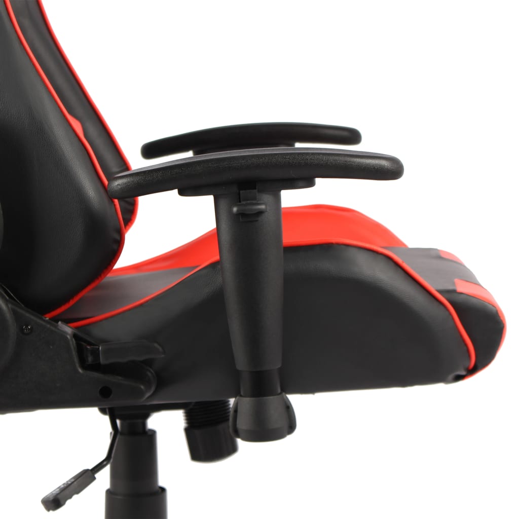Gamestoel draaibaar PVC rood is nu te koop bij PeponiXL, paradijselijk wonen!