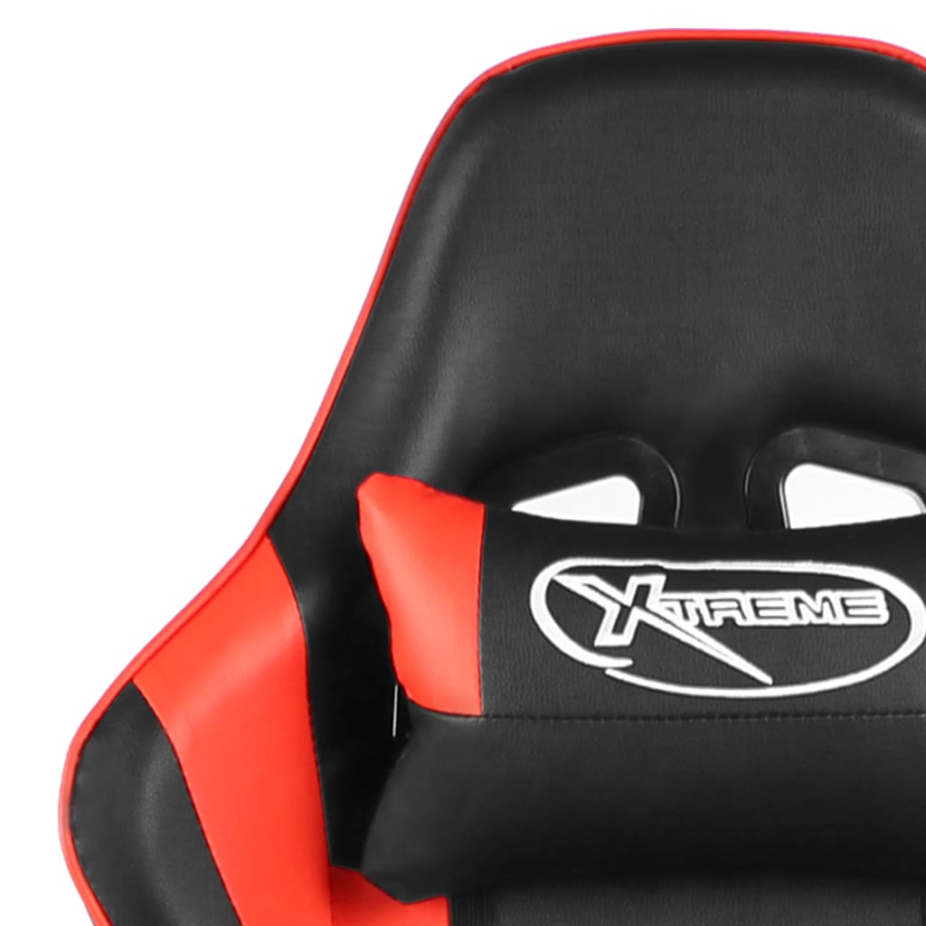 Gamestoel draaibaar PVC rood is nu te koop bij PeponiXL, paradijselijk wonen!