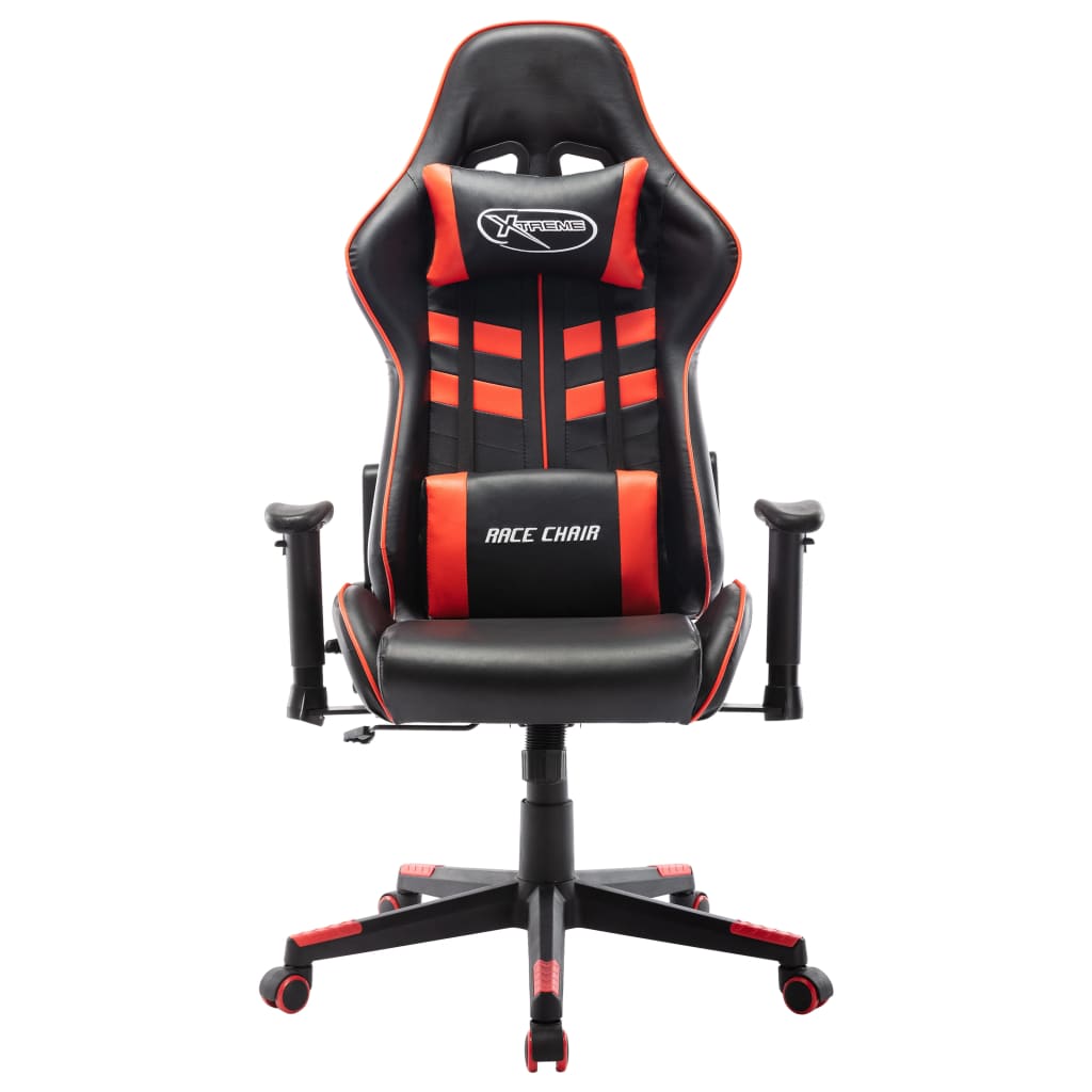 Gamestoel kunstleer zwart en rood is nu te koop bij PeponiXL, paradijselijk wonen!