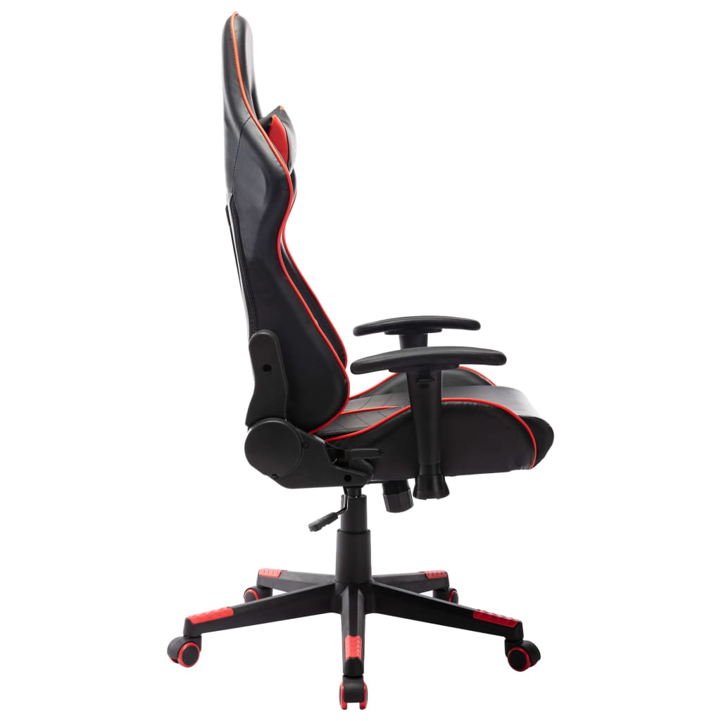 Gamestoel kunstleer zwart en rood is nu te koop bij PeponiXL, paradijselijk wonen!