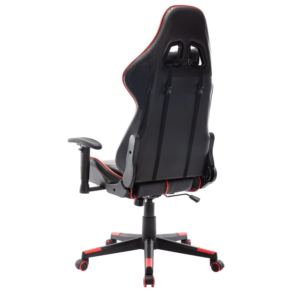 Gamestoel kunstleer zwart en rood is nu te koop bij PeponiXL, paradijselijk wonen!