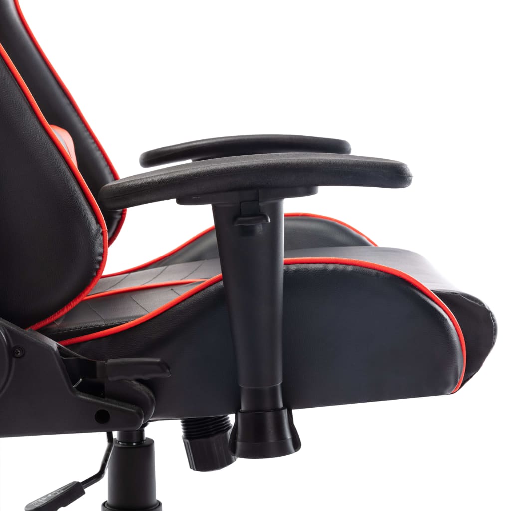Gamestoel kunstleer zwart en rood is nu te koop bij PeponiXL, paradijselijk wonen!