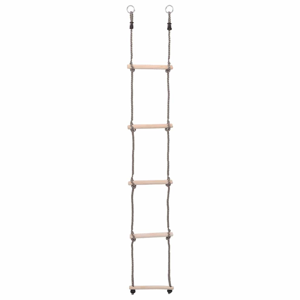 Ladder met 5 sporten 210 cm massief grenenhout is nu te koop bij PeponiXL, paradijselijk wonen!