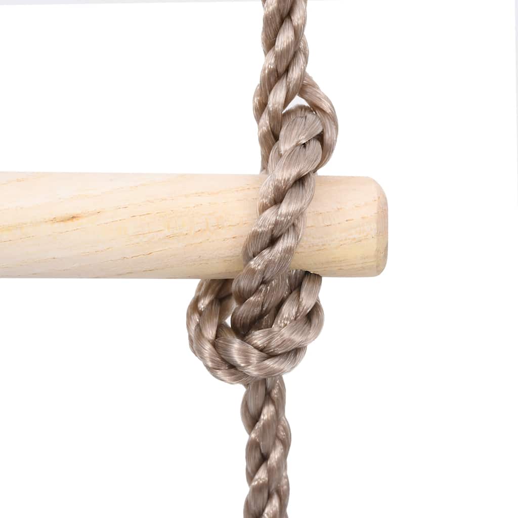 Ladder met 5 sporten 210 cm massief grenenhout is nu te koop bij PeponiXL, paradijselijk wonen!