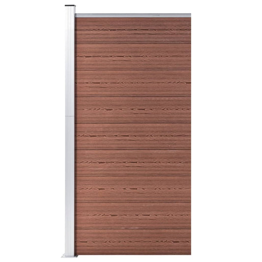 Schuttingpaneel 95x186 cm HKC bruin is nu te koop bij PeponiXL, paradijselijk wonen!