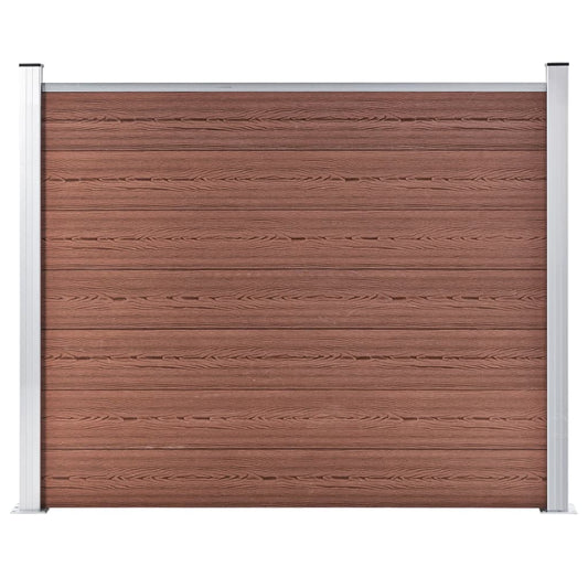 Schuttingpaneel 180x146 cm HKC bruin is nu te koop bij PeponiXL, paradijselijk wonen!