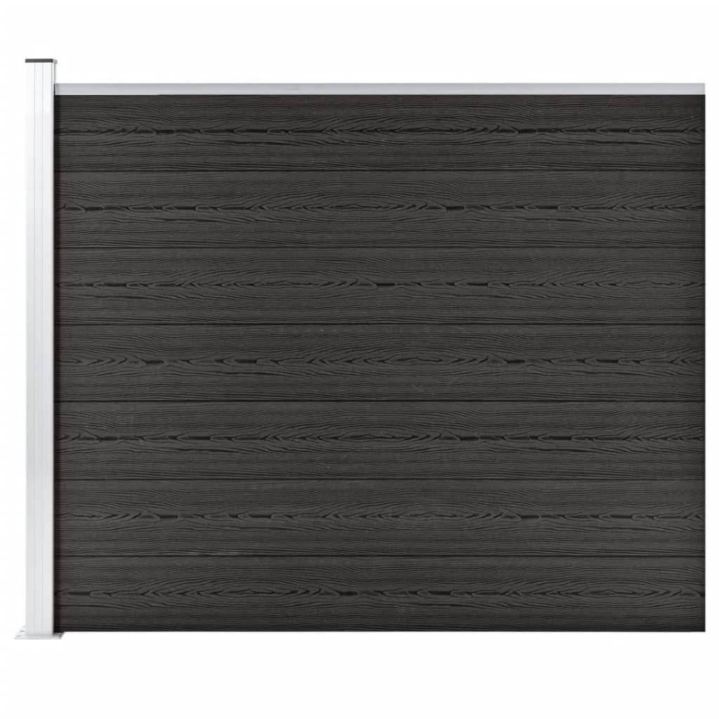 Schuttingpaneel 175x146 cm HKC grijs is nu te koop bij PeponiXL, paradijselijk wonen!