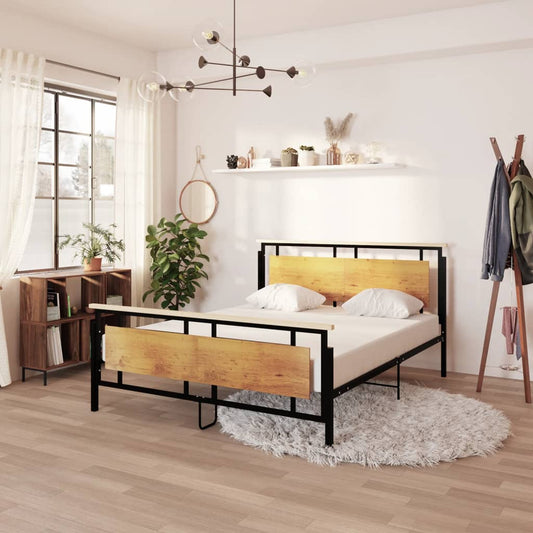 Bedframe metaal 160x200 cm is nu te koop bij PeponiXL, paradijselijk wonen!