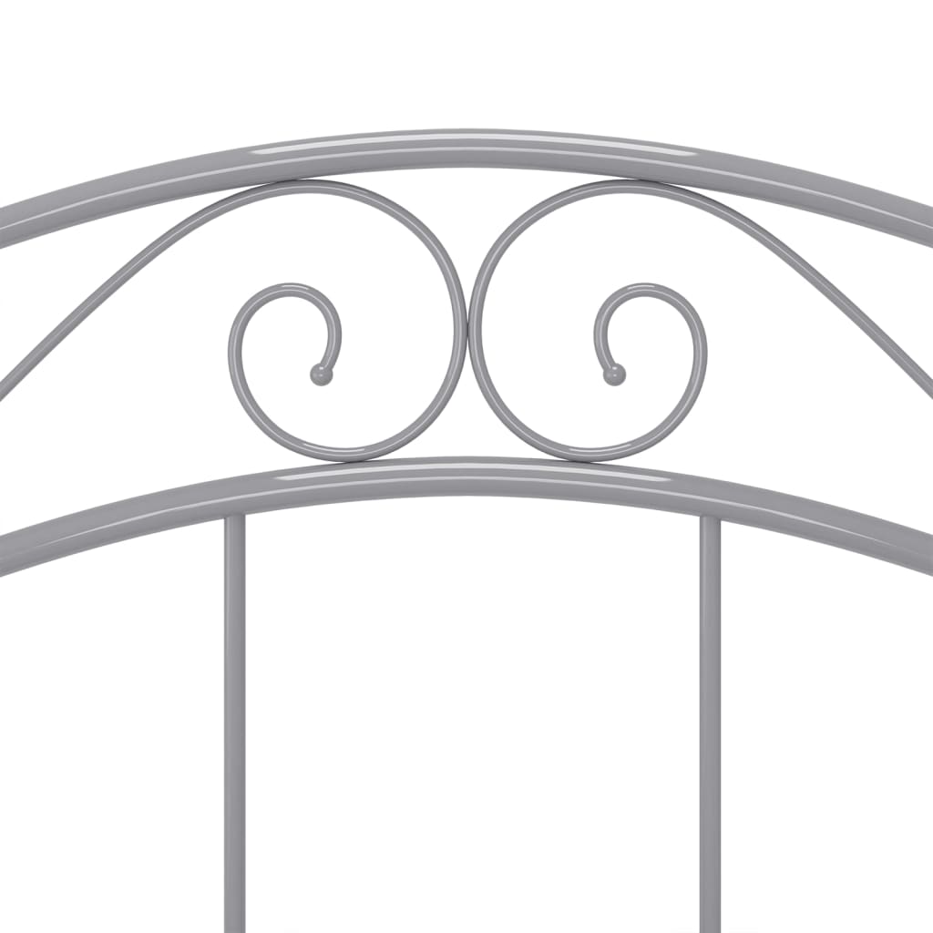 Bedframe metaal grijs 90x200 cm is nu te koop bij PeponiXL, paradijselijk wonen!