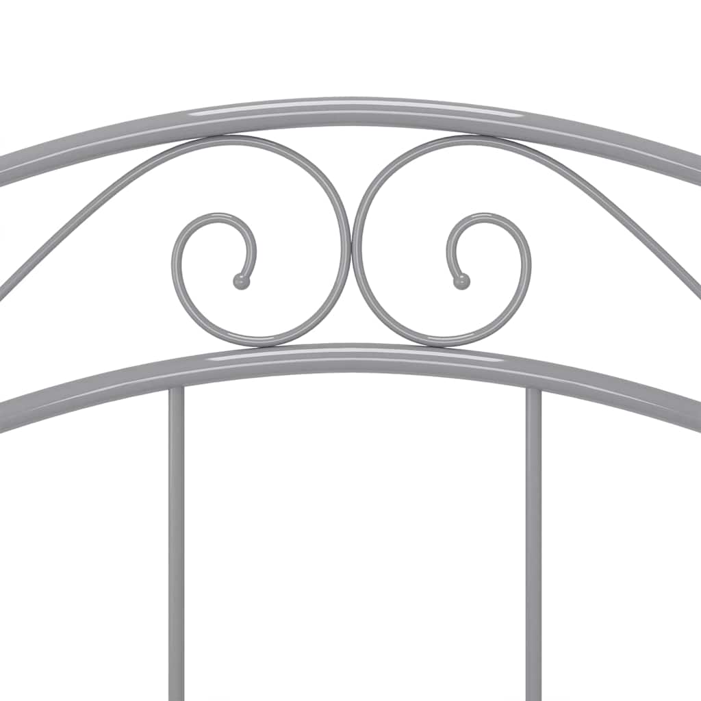 Bedframe metaal grijs 100x200 cm is nu te koop bij PeponiXL, paradijselijk wonen!